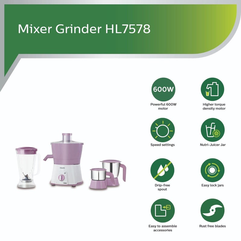 Philips Philips Juicer Mixer Grinder HL758100  - Image 2