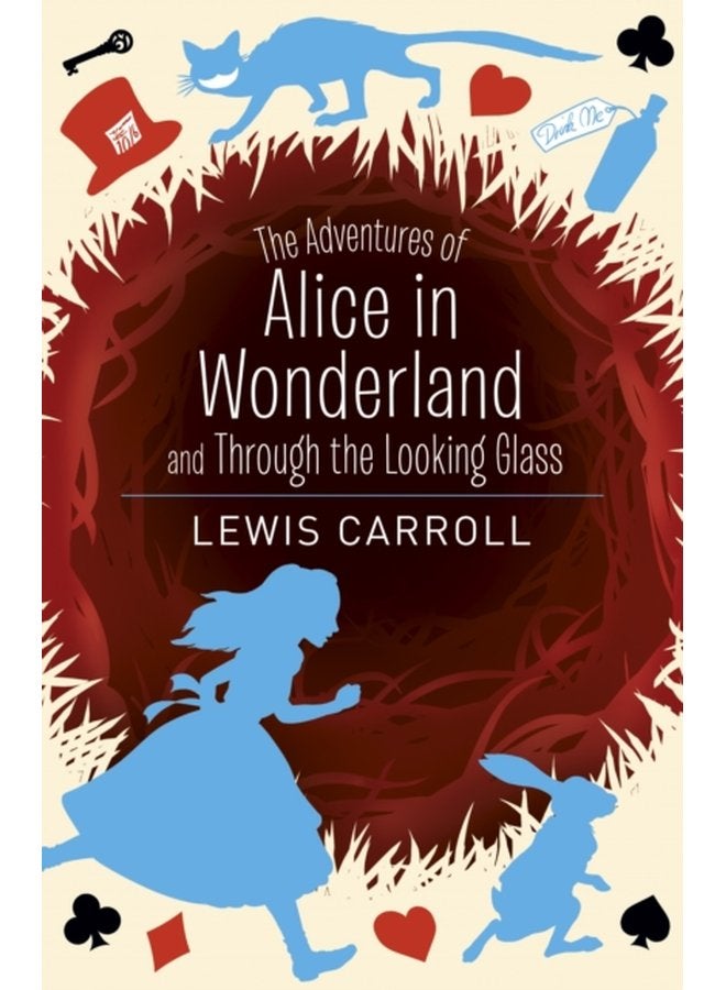 مغامرات أليس في بلاد العجائب ومن خلال المرآة - غلاف ورقي