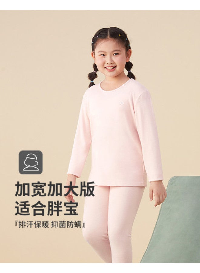 Long time companion 5a Anti-bacterial & Anti-mite Boys & Girls Thermal Underwear Set - Extra Wide & Roomy - Image 1