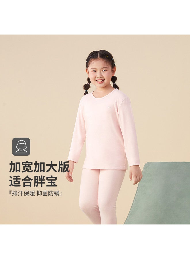 Long time companion 5a Anti-bacterial & Anti-mite Boys & Girls Thermal Underwear Set - Extra Wide & Roomy - Image 2