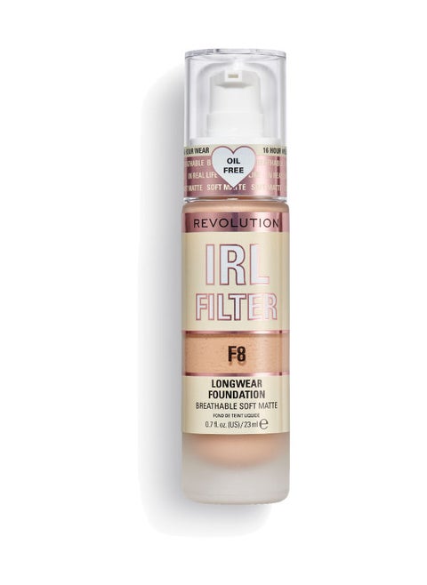Revolution IRL Filter Longwear Foundation F8