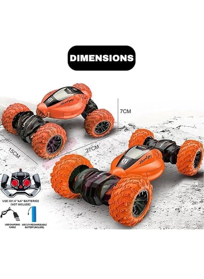 TOY GARDEN - Remote Control Stunt Twist Car – Double-Sided 360° Rotating RC Vehicle - Image 1