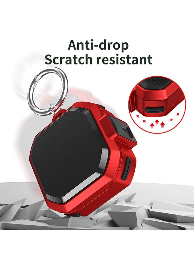 O Ozone - Armor Case for Samsung Galaxy Buds FE/Galaxy Buds 2 Pro/Galaxy Buds 2/Galaxy Buds Pro/Galaxy Buds Live Case [with Security Lock]& Keychain -Red - Image 1