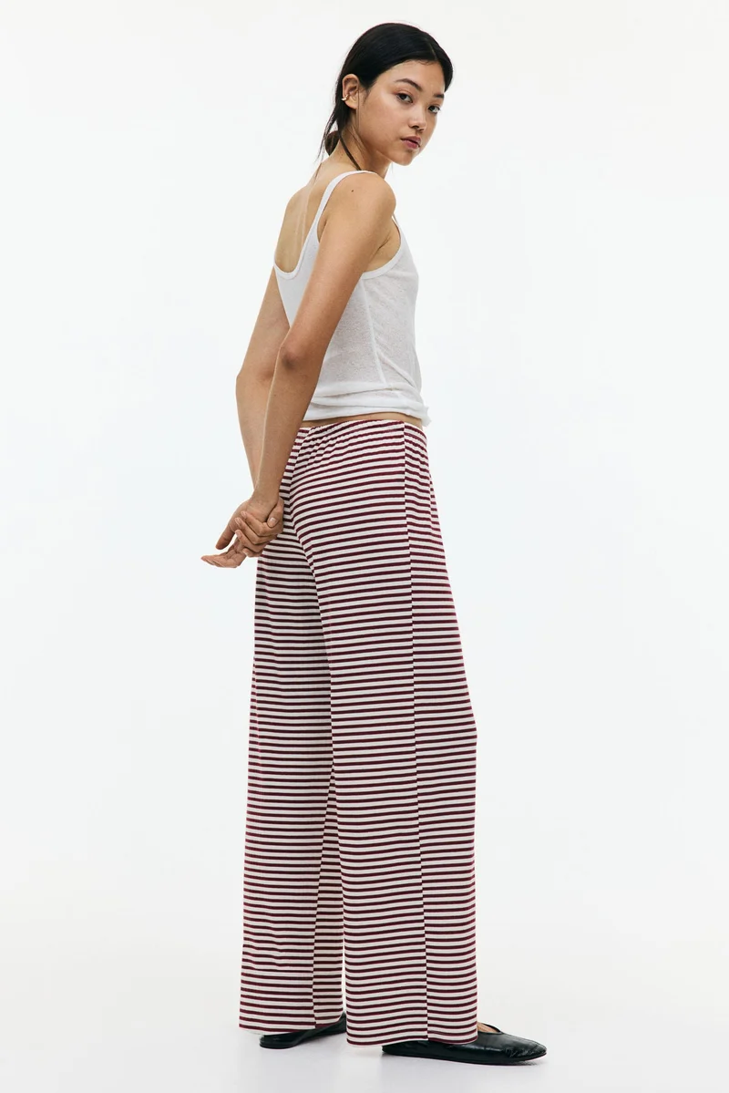 H&M Wide drawstring trousers