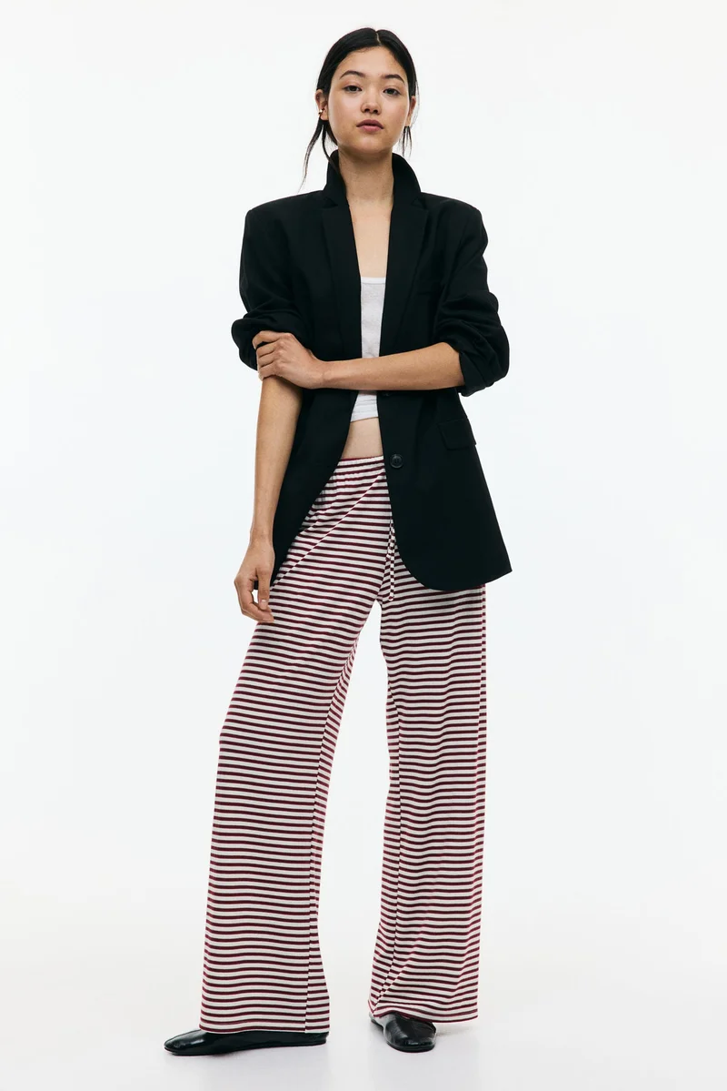 H&M Wide drawstring trousers