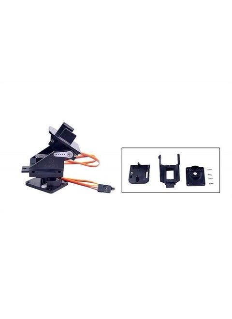 Pan Tilt 2 Axis FPV Camera Gimbal Mount Bracket W/ 2 Servos Support for Arduino and Raspberry Pi Motion Control Ultrasonic Sensor Mounting RC FPV plane Fixed-wing Drone