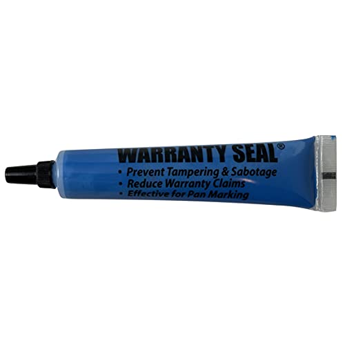 Sherco-Auto Blue Tamper Proof Cross Check Repair & Maintenance Warranty Seal 1.8 Oz Squeeze Tube Paint Marker - 1 Tube - Made in USA - Image 2