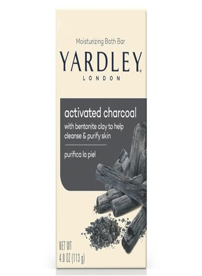 Yardley Activated Charcoal Bath Bar 4oz - Image 2