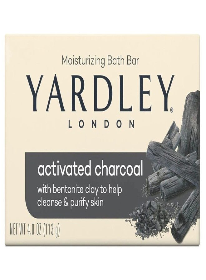Yardley Activated Charcoal Bath Bar 4oz - Image 1