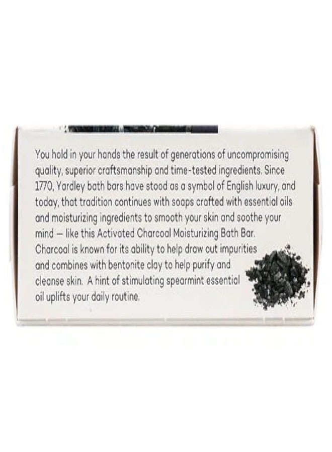 Yardley Activated Charcoal Bath Bar 4oz - Image 4