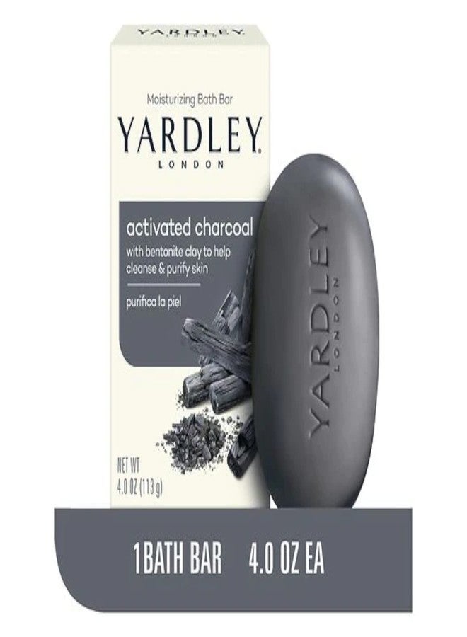Yardley Activated Charcoal Bath Bar 4oz - Image 3