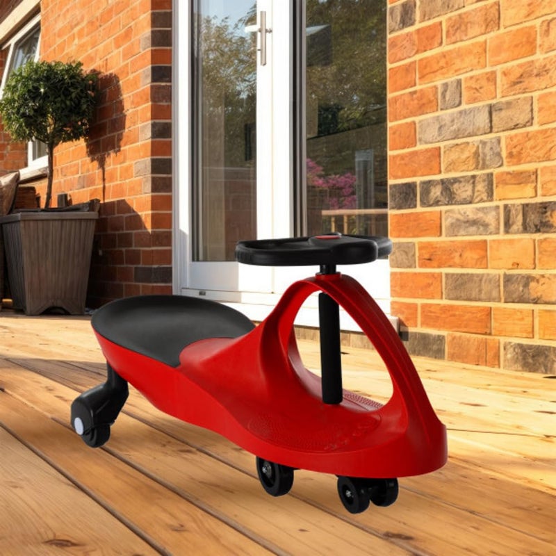 Lil' Rider Wiggle Car - Ride on Toy for Ages 3 and Up - Toddler Ride on Toys with no Batteries, Gears, or Pedals Just Twist, Wiggle, and Go by Lilâ€™ Rider (Red) - Image 3