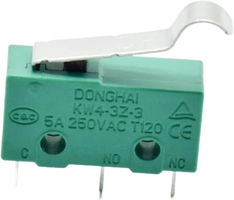 5Pcs Green Micro Limit Switch 3 Pin N O N C Endstop For 3D Printer Accessories - Image 1