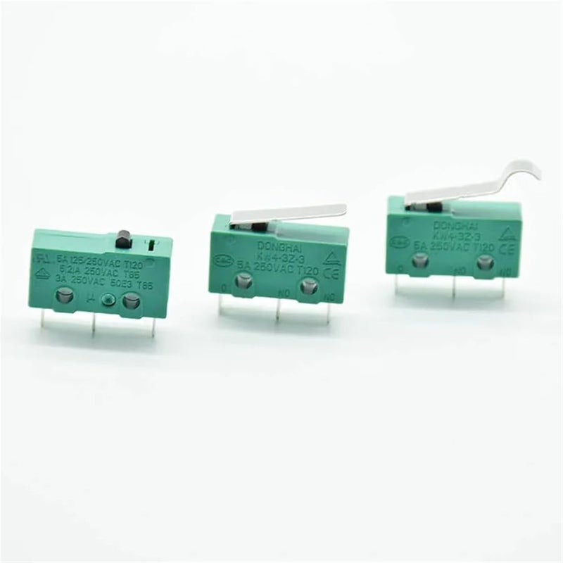 5Pcs Green Micro Limit Switch 3 Pin N O N C Endstop For 3D Printer Accessories - Image 5