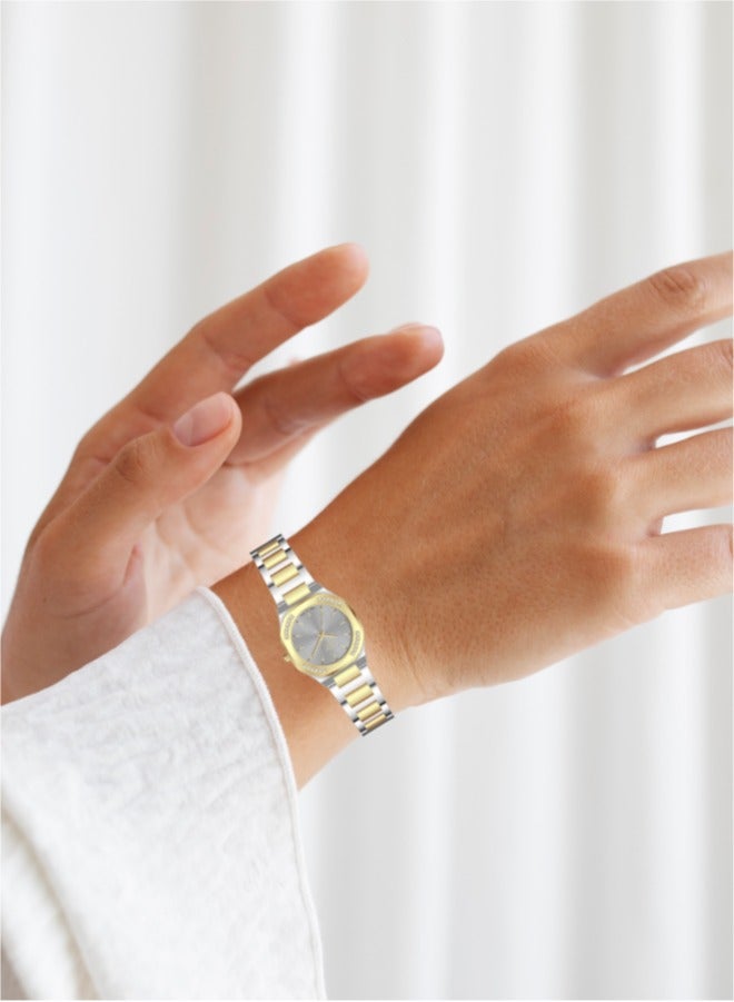 MARTINI Elegant Martini Women's Watch Stylish Grey Dial Stainless Steel Band Water Resistant Perfect for Casual and Formal Wear - Image 4