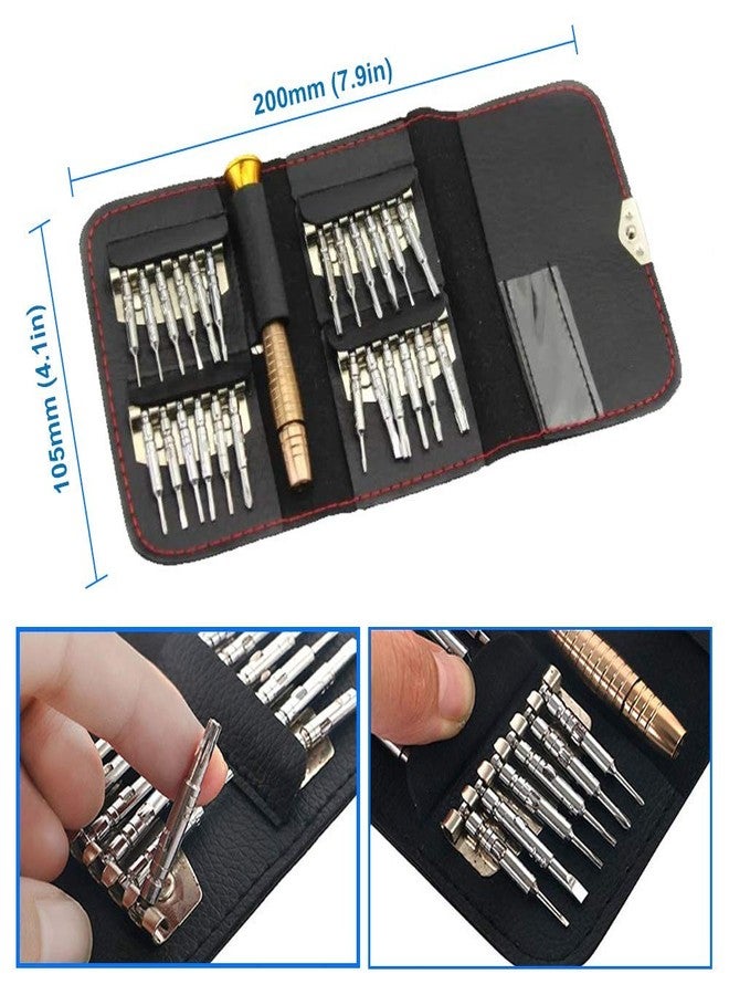 FADMAN 25 in 1 Screwdriver Set Multi Pocket Repair Tool Kit for Mobiles Precision Screwdriver Set (Pack of 25) - Image 2