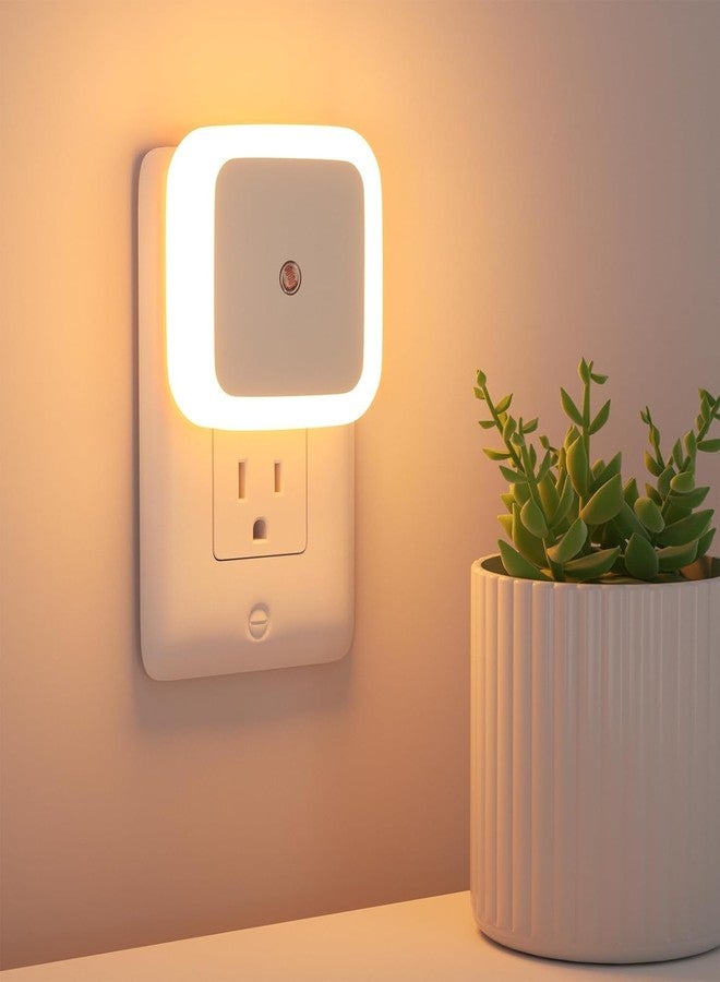 One94Store Smart Night Sensor Light Bulb Comes with Automatic ON/Off Dim LED | Energy Efficient Night Sensor Light Bulb |Daily use for Home Stairs, Kitchen, Bathroom, Walldrobe (Warm White-Pack of 1) - Image 1