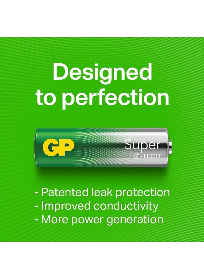 GP AAA Batteries - Set of 20 | Super| AAA Alkaline 1.5 V / LR03 Batteries - Long Life - Image 4