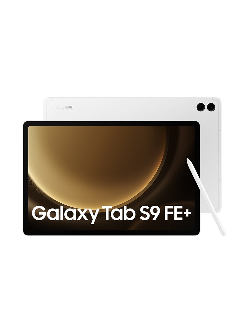 Samsung Galaxy Tab S9 FE Plus Silver 8GB RAM 128GB 5G - Middle East Version - Image 1