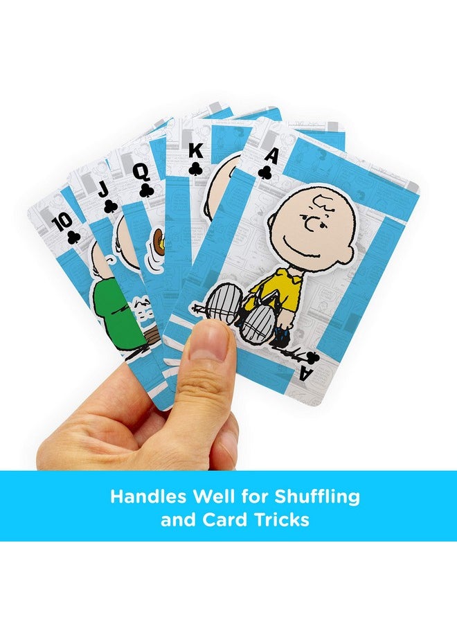 Aquarius Peanuts Charlie Brown Playing Cards - Charlie Brown Themed Deck Of Cards For Your Favorite Card Games - Officially Licensed Peanuts Merchandise & Collectibles  - Image 4