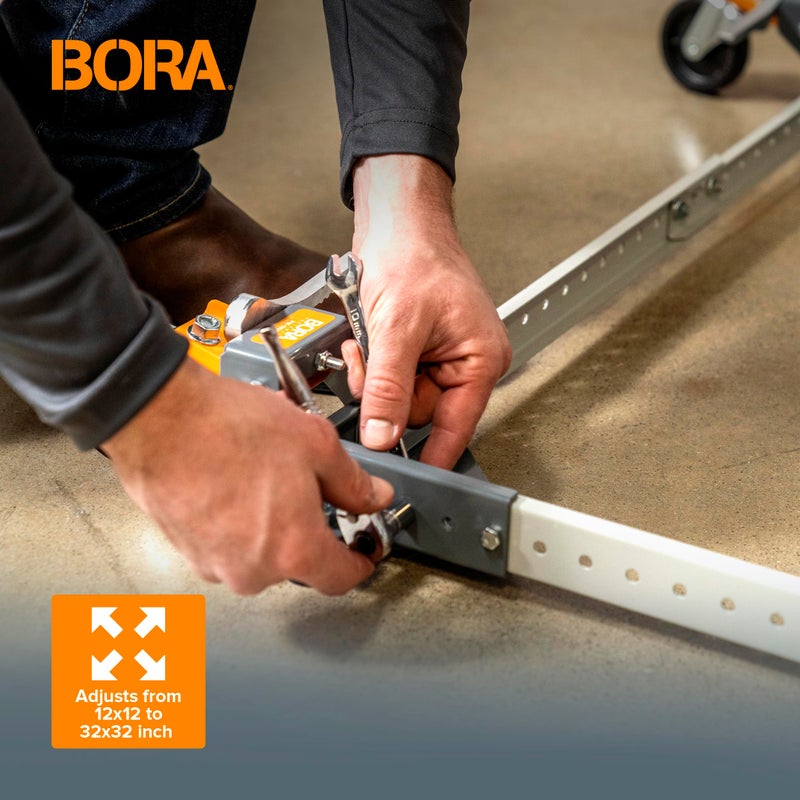 Bora Adjustable Universal Mobile Base Bora Portamate PM-1000. Move Your Heavy Tools and Equipment around Your Shop with Ease and Stability - Image 3