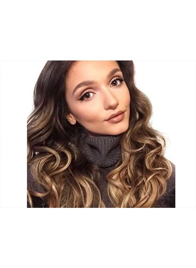 JOSE EBER مكواة تجعيد رقمية بدون مشبك 25 مم، جهد مزدوج، وردي (تناظري) - Image 5