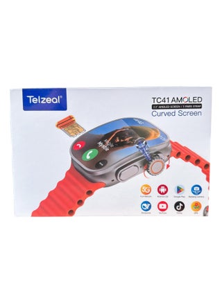 ساعة ذكية Telzeal TC41 تعمل بنظام Android مع شاشة AMOLED مقاس 2.2 بوصة وذاكرة وصول عشوائي سعتها 6 جيجابايت وذاكرة  سعتها 64 جيجابايت وتدعم شريحه sim واتصال 4G-5G - pzsku/ZD0EFD7FD778BB1AD4290Z/45/1750168456/550328b1-abdc-4db0-9b29-76e76370c9ee