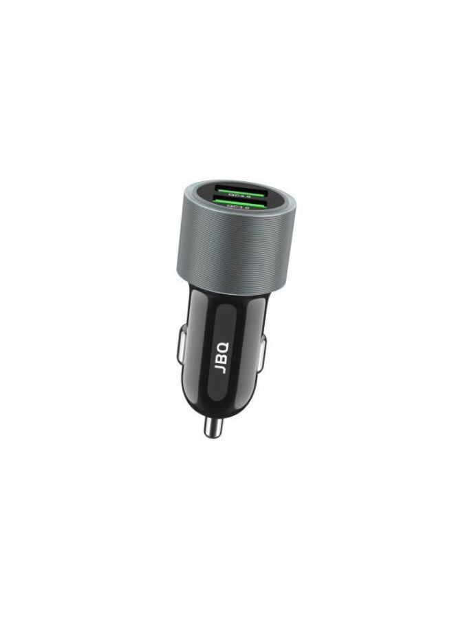 JBQ 36W Dual USB Car Charger – PD & Quick Charge 3.0, Compact & Portable CC-736 - Image 1