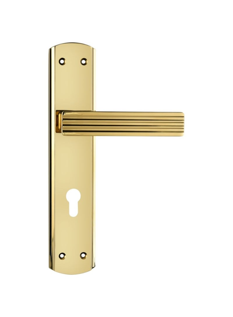 Milano Za Trice Lm136-655 Plate Handle Pvd