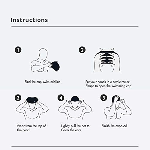 Tyr Latex Swim Cap  Purple - Image 3