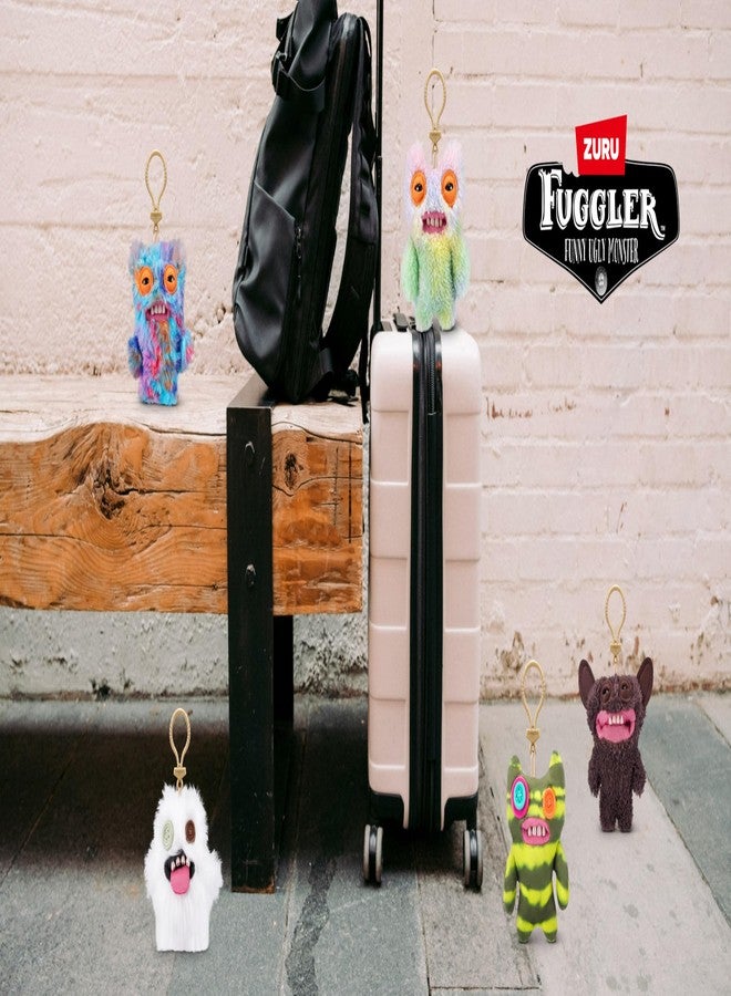 Fuggler Key Rings Series 3 by ZURU Funny Ugly Monster, Plush, Collectible, Toy (3 Pack) - Image 3