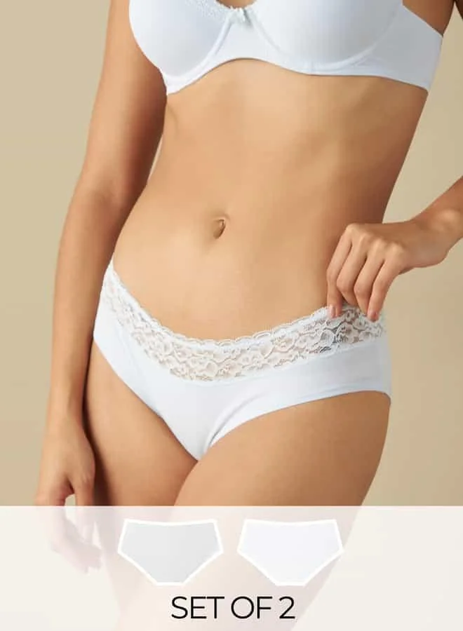 سبلاش فيڤ Lace Detail Hipster Briefs