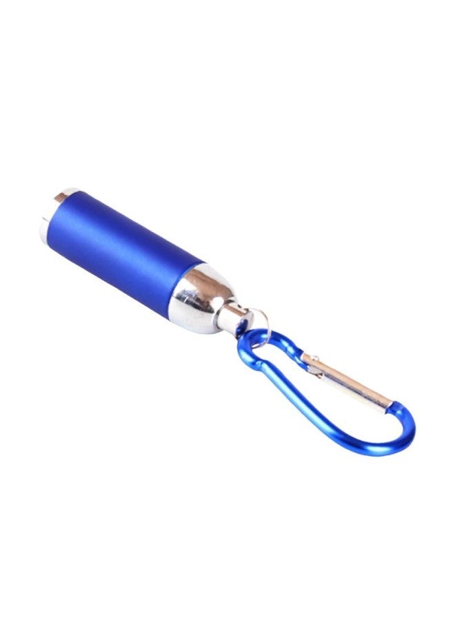 Mini Small Pull Tube Telescopic Zoom Small Flashlight Mountaineering Buckle Small Strong Light Promotional Gifts Electronic Flashlight Wholesale-Color:Silver  - Image 5