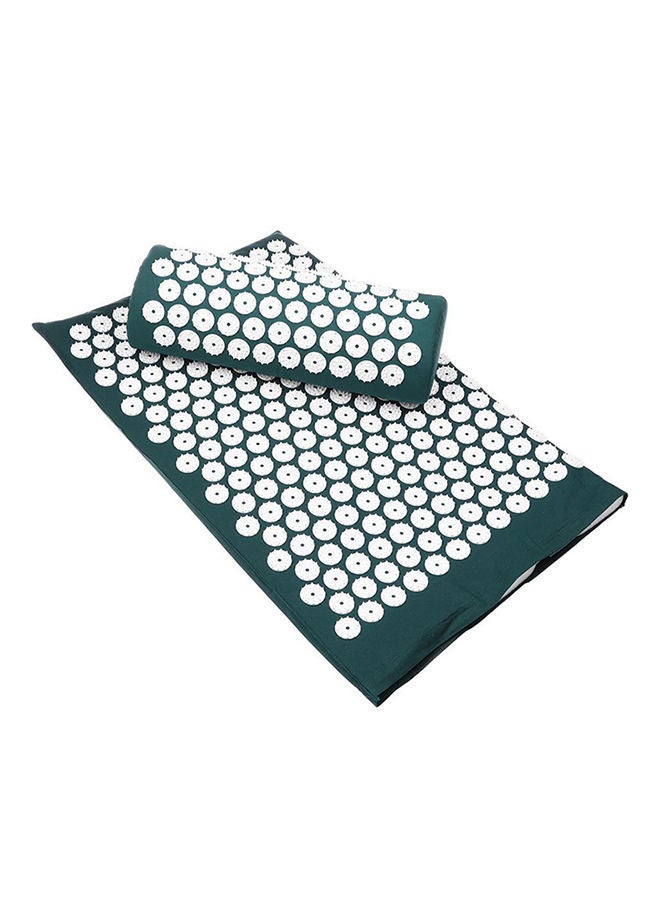 NIBEMINENT Acupuncture Relieve Pain Yoga Mat With Pillow - Image 2