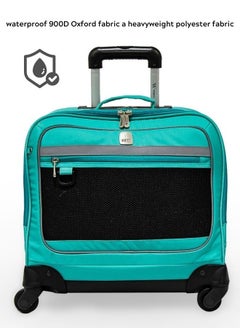 Wires Wires 4-Wheeled Kids Trolley School Bag with Lunch Bag + Pencil Case New Collection W24177 (Dimensions: 46x32x22cm)-Teal  - Image 2