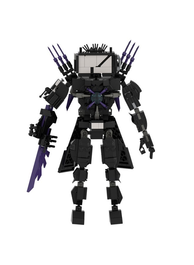 General War Damage Titan TV Personality Building Block Model Decoration Toy Children's Educational Game Accessories Assembled Game Gift for Family and friends  - Image 1