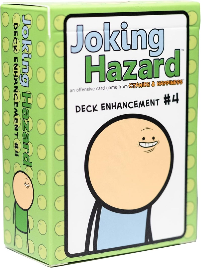 Joking Hazard Deck Enhancement #4 - The Fourth Expansion of Comic Building Card - Party Game by Cyanide and Happiness for 3-10 Players,Green - Image 3
