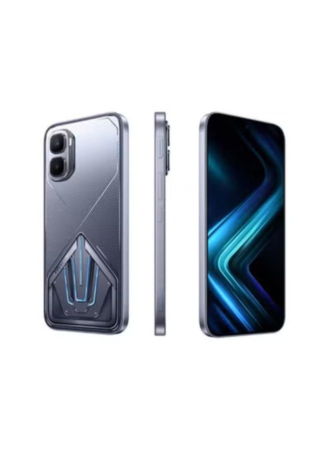 إنفينيكس GT 50 Pro with Earbuds Cooling Fan And Cover -24GB RAM (12+12) - 512 GB Storage- 5G Gaming Smartphone -  6.78-inch - 144Hz AMOLED - SILVER GLAIER - Cooling Edition - Image 4