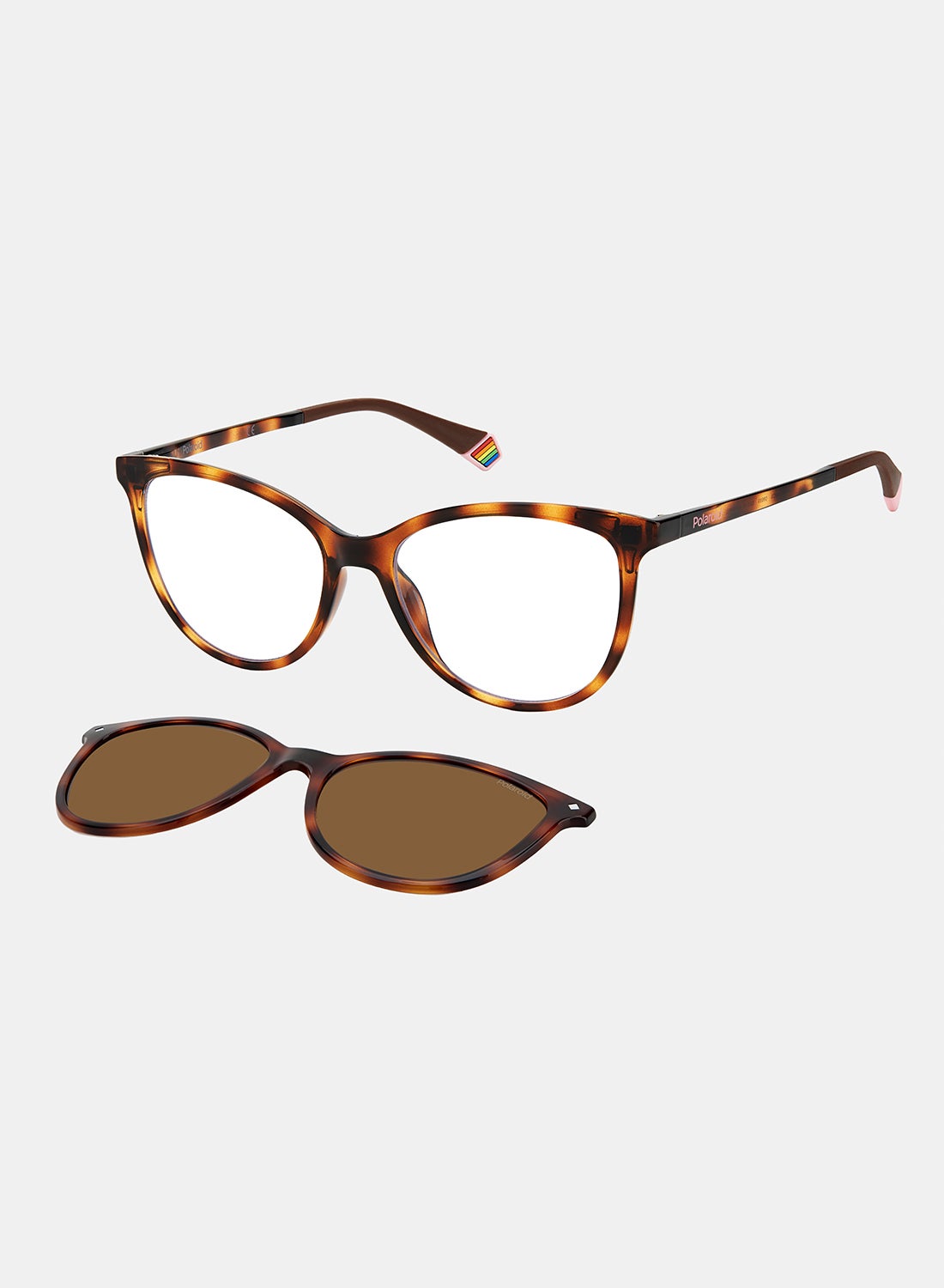 Clip on Women Square Sunglasses 53 PLD 6138/CS