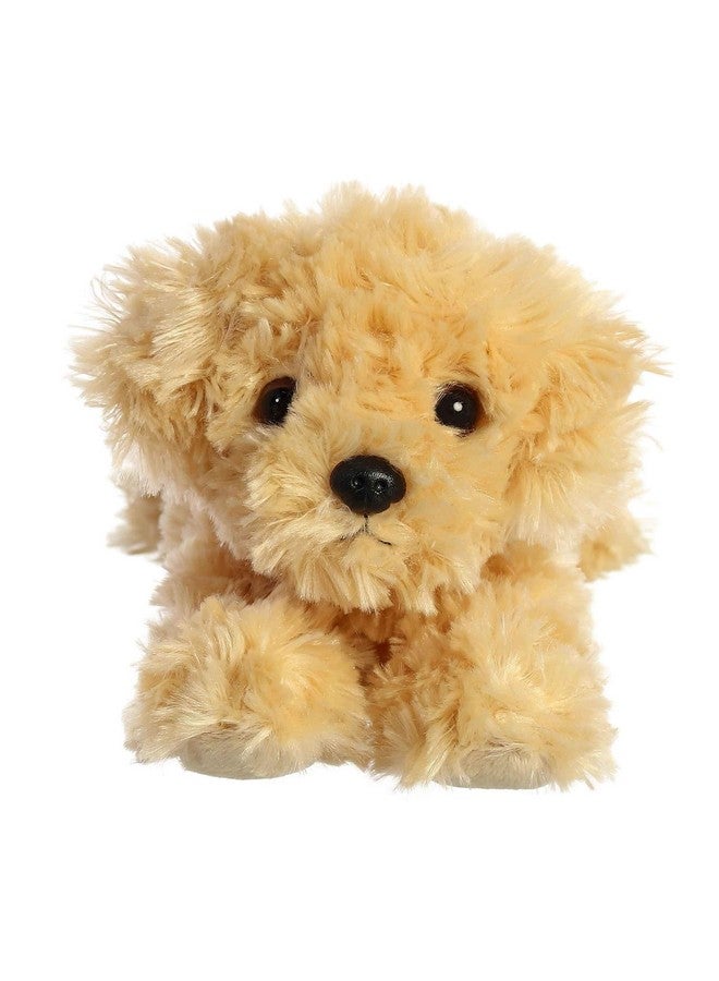 Aurora® Adorable Mini Flopsie™ Ginny Goldendoodle™ Stuffed Animal - Playful Ease - Timeless Companions - Gold 8 Inches - Image 3