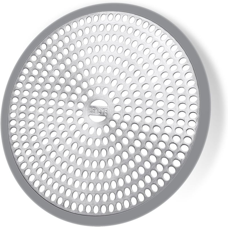 LEKEYE Shower Drain Hair Catcher/Strainer/Stainless Steel and Silicone - Image 1