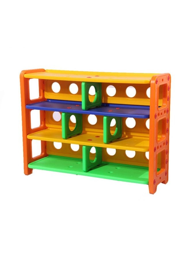 XIANGYU Children Furniture Kindergarten Bookcase Plastic Toys Storage Kids Book Shelf  - Image 1