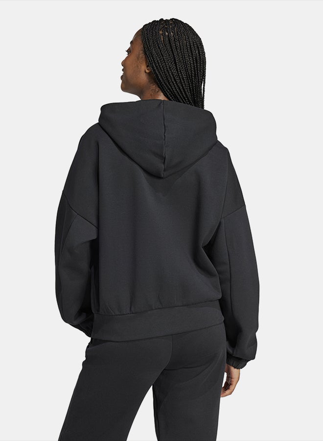 Adidas هودي بسحاب كامل بشعار صغير من فيوتشر أيكونز - Image 2