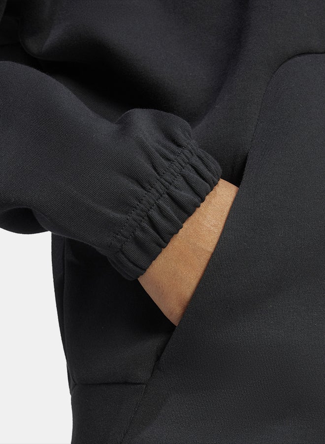 Adidas هودي بسحاب كامل بشعار صغير من فيوتشر أيكونز - Image 4