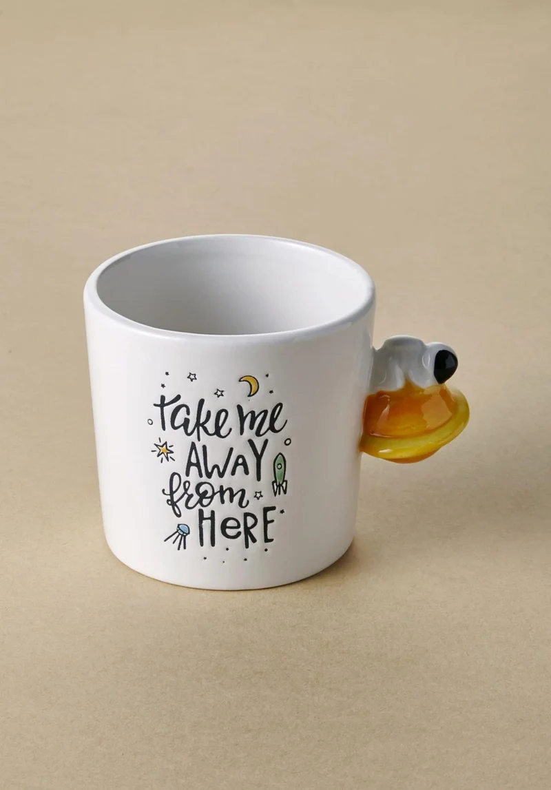 ذا ميا Space Mug with Handle 450 ml