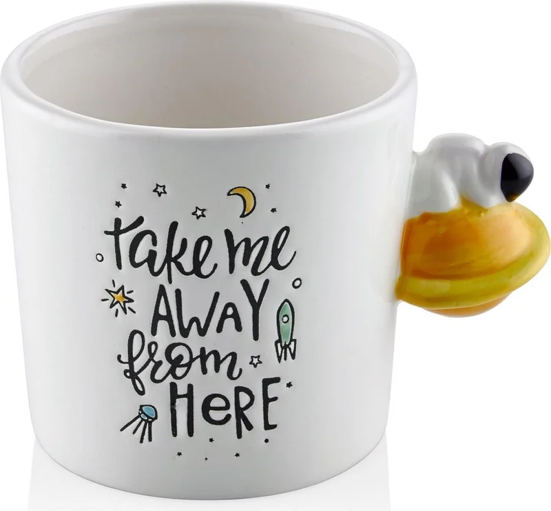 ذا ميا Space Mug with Handle 450 ml