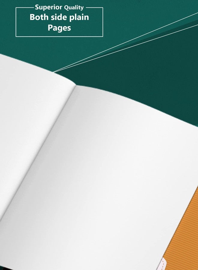 TARGET PUBLICATIONS Both Sides Blank Small Notebooks for Kids and Students | 172 Plain Unruled Pages | Hard Bound Cover | 15.5 cm x 19 cm Approx | Pack of 5 Books | for Children, School and Office Use | GSM 57 - Image 5