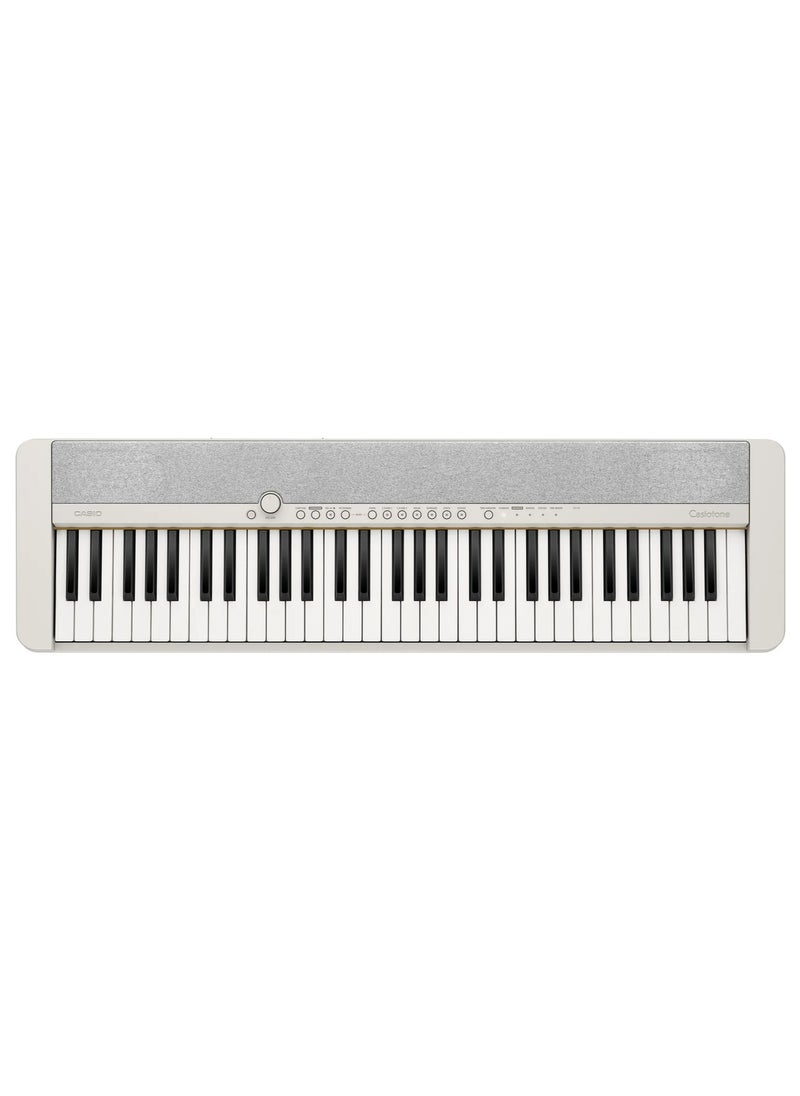 CASIO CT-S1WE Digital Musical Keyboard, Piano Style With Power Adapror  - Image 2