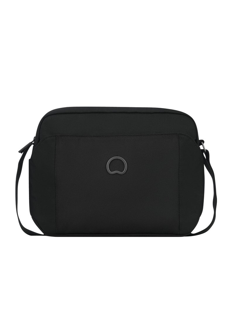 Picpus 2-Compartment Horizontal  Mini Bag Black
