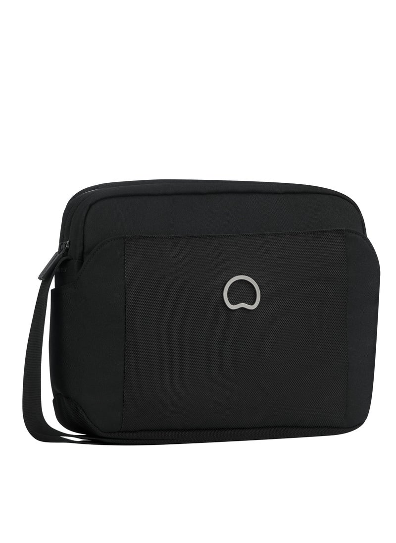 Picpus 2-Compartment Horizontal  Mini Bag Black